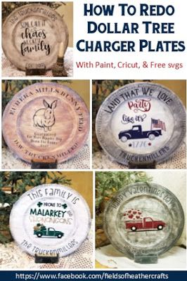 Heather Painting, Charger Plate Ideas, Charger Plate Crafts, Dollar Store Ideas, Dollar Tree Ideas, Plates Diy, Pizza Pan, Diy Dollar Tree Decor, Tree Craft