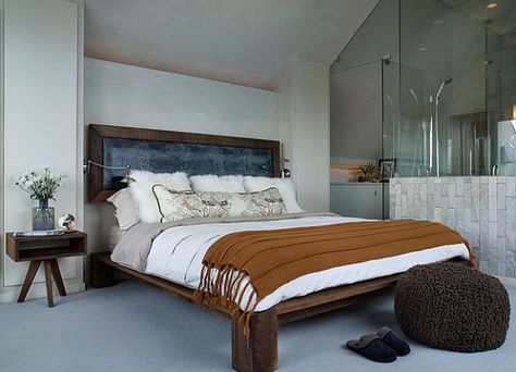 10 Rustic and Modern Wooden Bed Frames for a Stylish Bedroom Ikea Queen Bed Frame, Modern Wooden Bed, Contemporary Bed Frame, Bed Frame Sets, Rustic Bed Frame, Bed Frame Ideas, Platform Bed Designs, Modern Bed Frame, Beautiful Beds