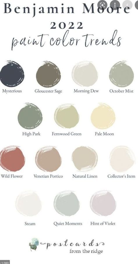 Benjamin Moore Paint Colors, Bangunan Minecraft, Trending Paint Colors, Paint Color Inspiration, House Color Palettes, Farmhouse Paint, Paint Color Schemes, Favorite Paint Colors, Paint Colors Benjamin Moore