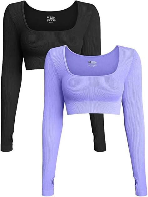 Crop Top With Long Sleeves, Workout Long Sleeve, Spring Outerwear, Spring Outfits Dresses, Top With Long Sleeves, Goth Clothing, Long Sleeve Workout, Workout Crop Top, Casual Outerwear