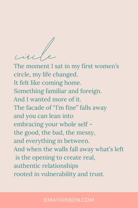 Women Gathering Quotes, Women Circle Quotes, Woman’s Circle, Women’s Circles, Women Circle Ideas, Women’s Circle, Womb Work, Womens Gathering, Woman Retreat