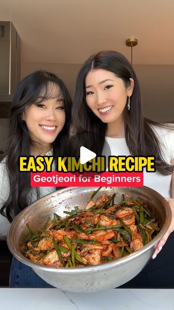 Kimchi Without Fish Sauce, Kimchi Recipe Videos, Fresh Kimchi Recipe, Easy Kimchi Recipe, Fresh Kimchi, Cucumber Kimchi, Fermented Kimchi, Best Fish Recipes, Korean Kimchi