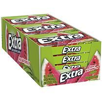 Extra Chewing Gum, Obx House, Watermelon Sticks, Candy Stash, Gum Brands, Extra Gum, Watermelon Flavor, Pack Of Gum, Gum Flavors