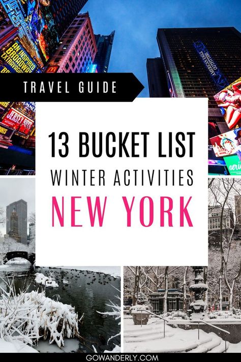 Explore essential winter activities for an amazing New York City trip. Nyc Must Do, Nyc In Winter, Nyc Trip Planning, New York In Winter, New York Trip Planning, City In Winter, Winter In Nyc, What To Do In Nyc, Visiting New York City