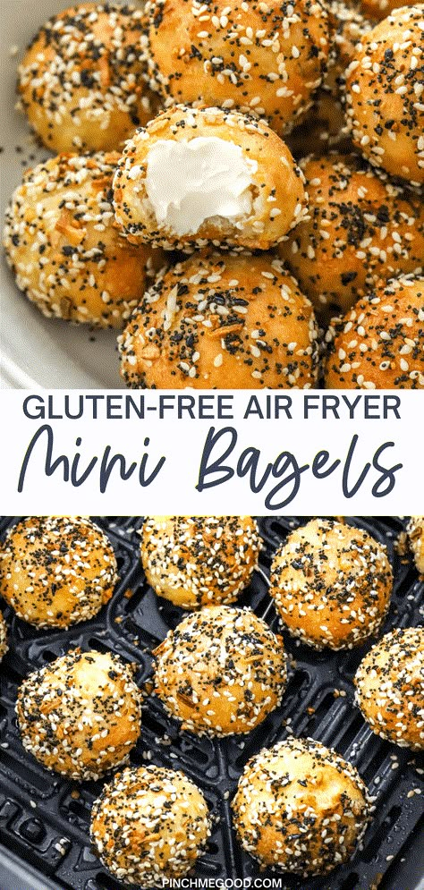 Two Ingredient Bagels Gluten Free, Snack Baking Ideas, Quick Healthy Gluten Free Breakfast, Gluten Free Flour Recipes Baking, Gluten Free Recipes For Snacks, Quick And Easy Gf Snacks, Celiac Snack Ideas, Gf Salty Snacks, Gluten Free Cinnamon Crunch Bagel