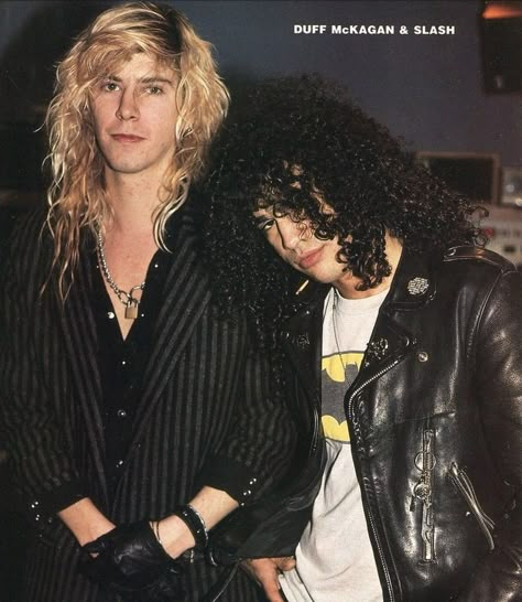 Duff And Slash, Slash And Duff, Slash Hudson, Saul Hudson, Izzy Stradlin, Velvet Revolver, Duff Mckagan, Written In The Stars, Axl Rose