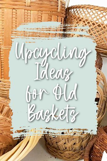 The thrift store is a never-ending source of amazing baskets...but sometimes, they just need a refresh. Or an amazing new purpose and lease on life! These upcycling ideas will give you all the inspiration you need to make over an interesting basket you thrifted so that it will look fabulous in your home! Baskets For Decorating, Mini Baskets Diy, Upcycle Baskets Ideas, Decorating With Thrift Store Finds, Decorative Baskets Ideas, Upscaling Ideas, Egg Basket Decor Ideas, What To Put In Baskets For Decor, Basket Crafts Ideas