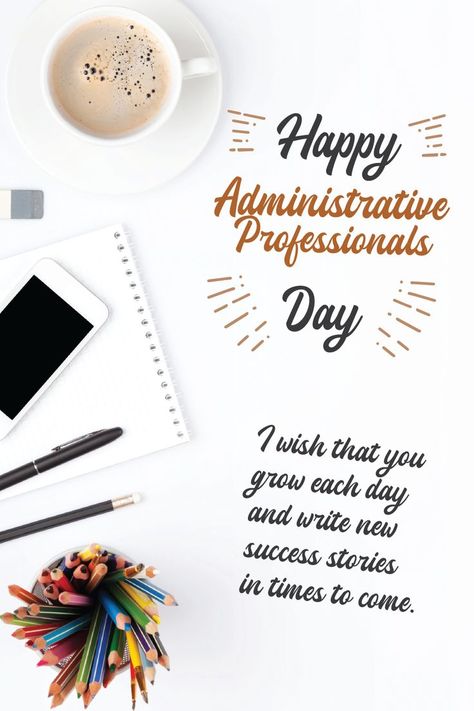 A happy admin staff can determine how a company runs daily. They make everyone's day at the office better. So today, you should spend some time to say thank you to them. Send this ecard and buy them coffee maybe? Admin Day, Secretary's Day, Administrative Professional Day, Birthday Reminder, 20 Birthday, Birthday Calendar, Day At The Office, Medical Education, Birthday Greeting