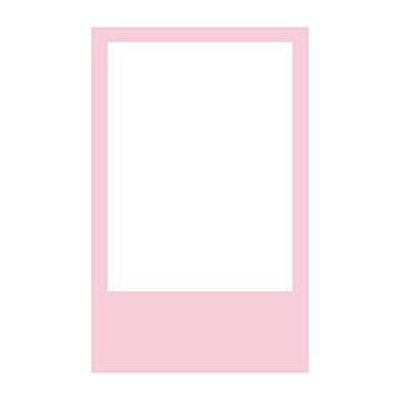 Pink Polaroid Frame, Cute Png Icons, Pink Photo Frame, Picture Frame Pink, Photo Outline, Marco Polaroid, Frame For Photo, Polaroid Frame Png, Template Pastel