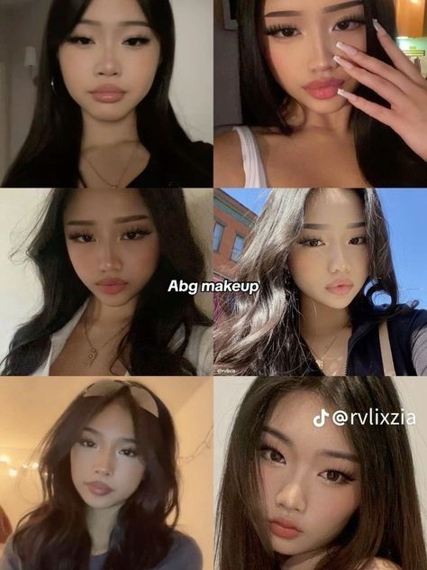 High Vs Low Nose Bridge, Makeup Vs No Makeup Faces, Different Types Of Makeup Styles, Abg Style Makeup, Types Of Makeup Styles, Abg Makeup, Types Of Pretty, Styles Of Makeup, Makeup Types