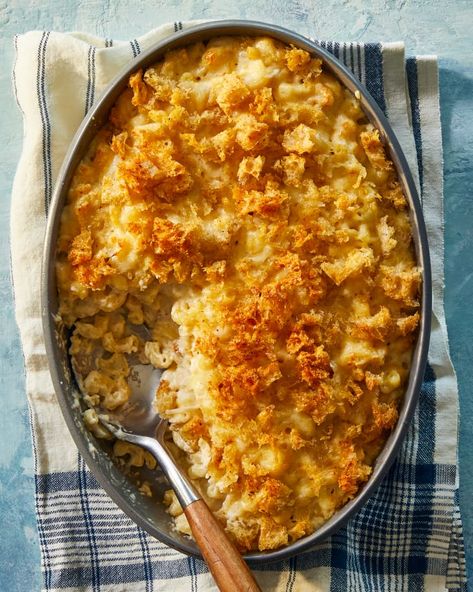 Martha Stewart's Macaroni and Cheese (Recipe Review) | Kitchn Roasted Vegetable Mac And Cheese, All Recipes Mac And Cheese, Martha Stewart Slow Cooker Recipes, Mac And Cheese Recipe Taste Of Home, Irish Macaroni And Cheese, Cornflake Crust Mac And Cheese, Best Ever Macaroni And Cheese, Macaroni And Cheese Gourmet, Maclaren's Imperial Cheese Recipes