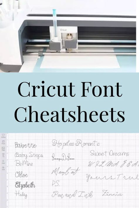 Free Craft Templates, Cricut Cheat Sheets, Free Fonts For Cricut, Alfabet Font, Fonts Cricut, Cricut Access, Font Bubble, Font Guide, Cricut Help