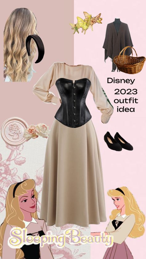 Sleeping beauty -Aurora #disney #sleepingbeauty #outfitinspo #outfit #cosplay #idea Sleeping Beauty Outfit Ideas, Sleeping Beauty Cosplay, Sleeping Beauty Costume, Cosplay Idea, Disney Princess Outfits, Disney Theme Party, Disney Makeup, Princess Cosplay, Senior Trip