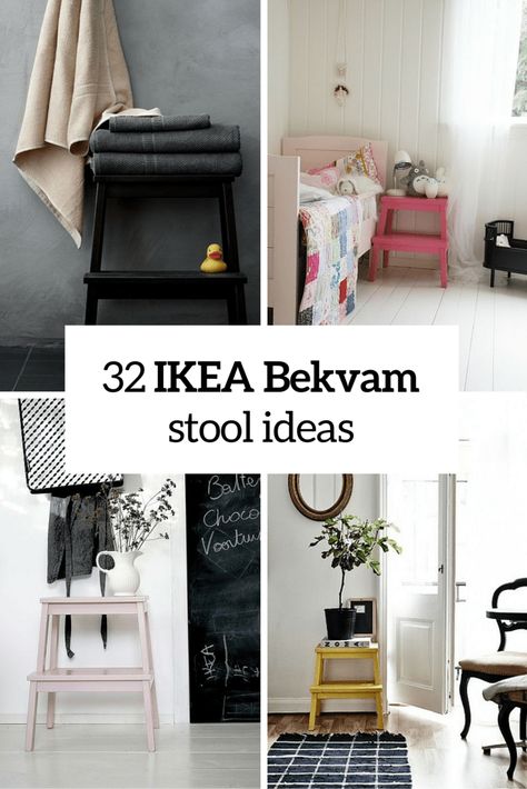 Ikea Bekvam Stool Ideas Bekvam Stool, Ikea Bekvam, Stool Ideas, Furniture