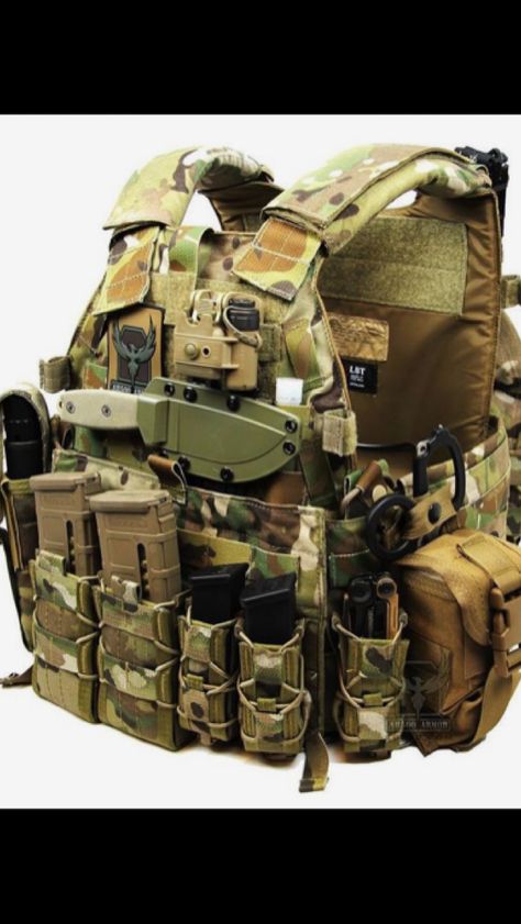 Military Vest, Military Gear Tactical, Tac Gear, Tactical Gear Loadout, Combat Gear, Tactical Equipment, Plate Carrier, Tactical Survival, Chest Rig