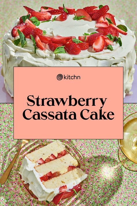 Strawberry Cassata Cake Recipes, Strawberry Casada Cake, Casata Cake Recipe, Strawberry Cassata Cake, Casada Cake, Italian Cassata Cake Recipe, Casada Cake Recipe, Casata Cake, Cassata Cake Recipe