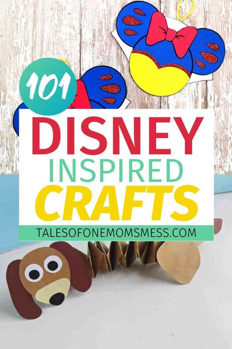 Disney Crafts For Kids, Frozen Crafts, Disney Activities, Diy Paper Art, Disney Camping, Princess Crafts, Disney Classroom, Lego Mecha, Disney Day