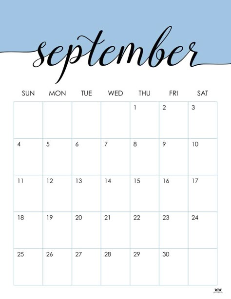 Printable September 2022 Calendar-Style 12 Calander 2022, September Calendar 2022, 2023 Calendar Aesthetic, Calander Printable, September Kalender, September Calendar Printable, Immagini Grinch, September Planner, Template Study