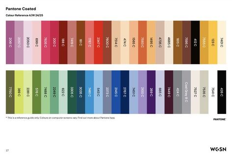 Colour Trends Aw23/24, 2024 Colors, Pantone 2024, Pantone Tcx, Pantone Trends, Aw 2024, Design Color Trends, Paint Trends, Color Forecasting