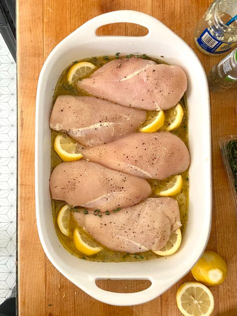 A Review of Ina Garten's Lemon Chicken Breasts | Kitchn Ina Garten Lemon Chicken, Lemon Chicken Breast, Lemon Chicken Breast Recipes, Ina Garten Chicken, Best Ina Garten Recipes, Garlic And Olive Oil, Ina Garten Recipes, Baked Eggplant, Chicken Entrees