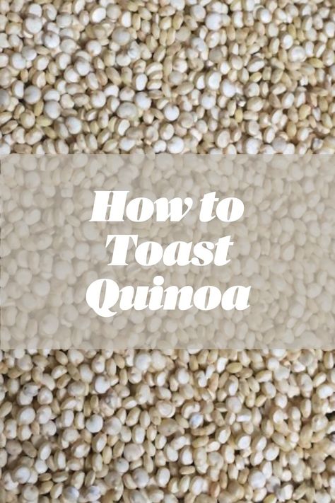 How To Toast Quinoa, Toasted Quinoa Recipes, Quinoa Recipes Easy, Toasted Quinoa, Easy Vegan Dinner, Dinner Side, Dinner Side Dishes, Dinner Sides, Quinoa Recipes