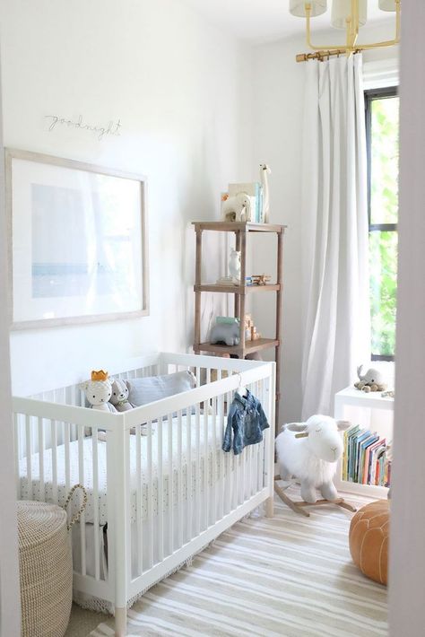 Nursery Nook, Ikea Nursery, Whimsical Nursery, Small Nurseries, Nursery Inspo, Bedroom Modern, Gender Neutral Nursery, Baby Bedroom, Baby's Room