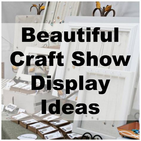 Beautiful Display Ideas To Sell Your Jewelry Display Craft Show, Craft Show Tips, Jewelry Table Display, Brooch Display, Jewelry Making Kids, Show Display Ideas, Jewellery Displays, Christmas Craft Show, Diy Jewelry Display