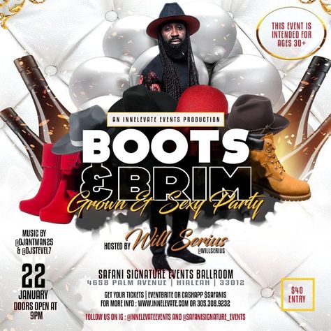 Boots And Brims Party, 50th Bday, 50th Party, Age 30, 65th Birthday, Senior Year, 50th Birthday, Bday Party, Boots