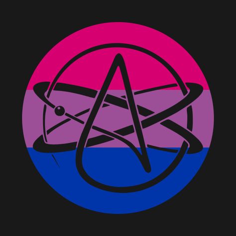 Check out this awesome 'Bi Pride Atheist' design on @TeePublic! Atheist Symbol, Emotional Attraction, Romantic Attraction, Pansexual Flag, Pride Merchandise, Gender Binary, Bisexual Flag, Craft Fashion, Pansexual Pride