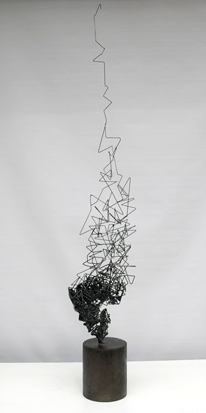 11820.co | Tomohiro Inaba Wire Art Sculpture, Artistic Installation, A Level Art, Wire Sculpture, Art Business, Paper Sculpture, Land Art, Abstract Sculpture, Wire Art