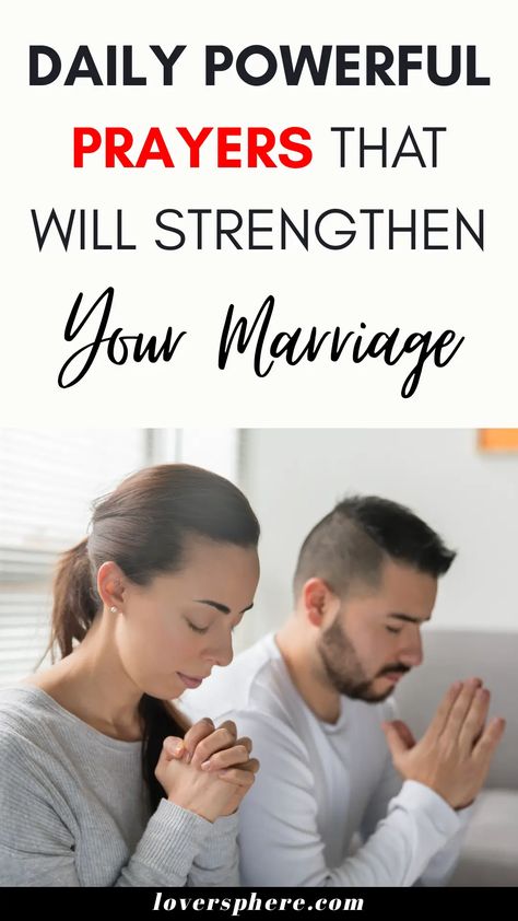 Marriage prayers are very important for every successful marriage. If you want to have a happy relationship with your spouse, you have to commit your marriage to the hands of God. These marriage prayer will help strengthen the bond of love in your marriage. Here are 15 powerful marriage prayers to strengthen your relationship. So whether it’s prayers for marriage protection, or prayers for marriage restoration, these prayers are the best Prayers For Marriage Love, Prayer For Marriage Protection, Couple Prayers Together, Marriage Prayer For Couple, Prayer For Relationships Couples, Prayers For Relationship Couples, Prayers For Marriage Restoration, Prayers For Marriage, Prayer For Marriage Restoration