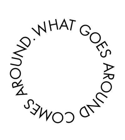 The Circle of Life...so I'll just let karma take care of you. Tattoo Karma, What Goes Around Comes Around, Karma Quotes, Go Around, 로고 디자인, Just Saying, A Circle, Quotes Words, Great Quotes