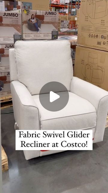 Costco Empties on Instagram: "Gorgeous Fabric Swivel Glider Recliner @costco #costco_empties #costco #costcofinds #costcofurniture #glider #recliner #swivelchair #familyroomdecor #nurserydecor #homedecor" Fabric Recliners In Living Room, Recliners That Don't Look Like Recliners, Costco Furniture, Costco Finds, Swivel Glider Recliner, Glider Recliner, Swivel Recliner, Lake House Ideas, Swivel Glider