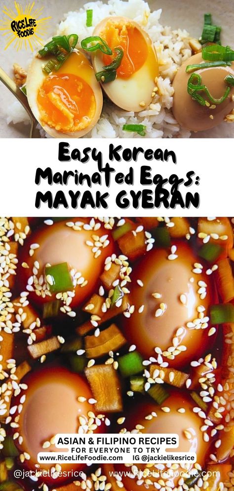 korean-marinated-eggs-mayak-gyeran Chinese Eggs Recipe, Korean Mayak Eggs Recipe, Shoyu Egg Recipe, Mayak Eggs Korean Marinated Eggs, Korean Drunk Eggs Recipe, Marinated Egg Recipes, Korean Hard Boiled Egg, Korean Marinated Eggs Recipe, Korean Mayak Eggs