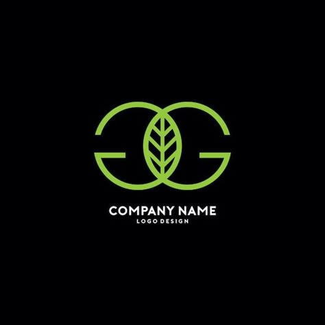 Health Logo Ideas, Eco Logo Design, Golf Logo Design, Landscaping Logo, Garden Logo, Green Logo Design, G Logo Design, Leaf Symbol, Plant Logo