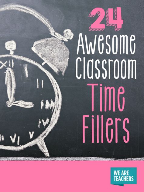 What to do when your schedule has the tiniest gap and there's not enough time to accomplish much? Classroom time fillers from teachers who've been there. Middle School Time Fillers, Ideas For Substitute Teachers, Time Fillers For Substitute Teachers, Fun Substitute Teacher Activities, How To Be A Good Substitute Teacher, Elementary Substitute Ideas, Substitute Teacher Ideas Middle School, Substitute Teacher Must Haves, Substitute Teacher Ideas Activities