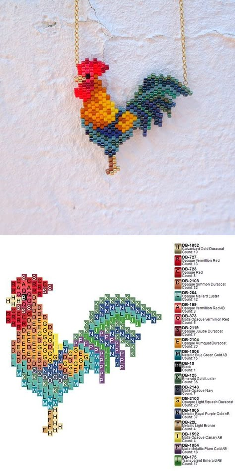 Butterfly Brick Stitch Pattern, Miyuki Delica Beads Free Pattern, Brick Stitch Earrings Pattern Free, Beaded Earring Tutorial, Chicken Earrings, Seed Bead Weaving, Miyuki Pattern, Pony Bead Projects, Seed Bead Art