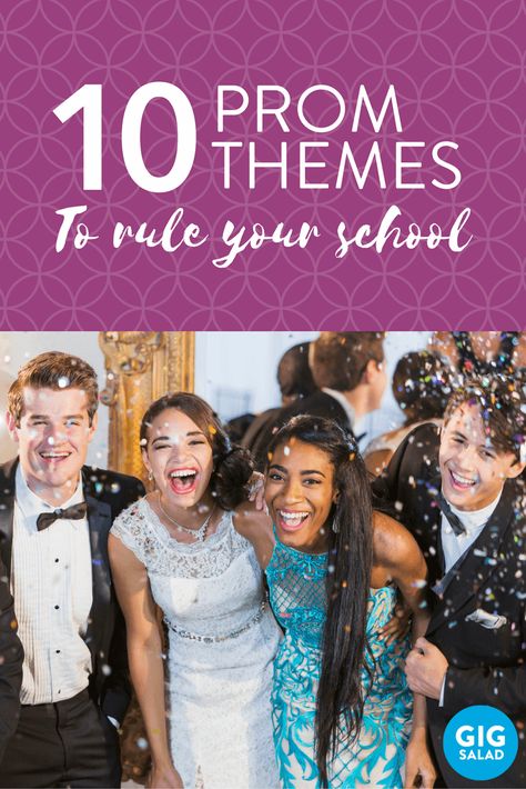 Dance Theme Ideas High School, Prom Theme Ideas 2023, Cool Prom Themes Ideas, Prom Planning Ideas, Themes For School Dances, Homeschool Prom Ideas, Simple Prom Themes, Prom Theme Ideas Unique 2023, 2025 Prom Themes