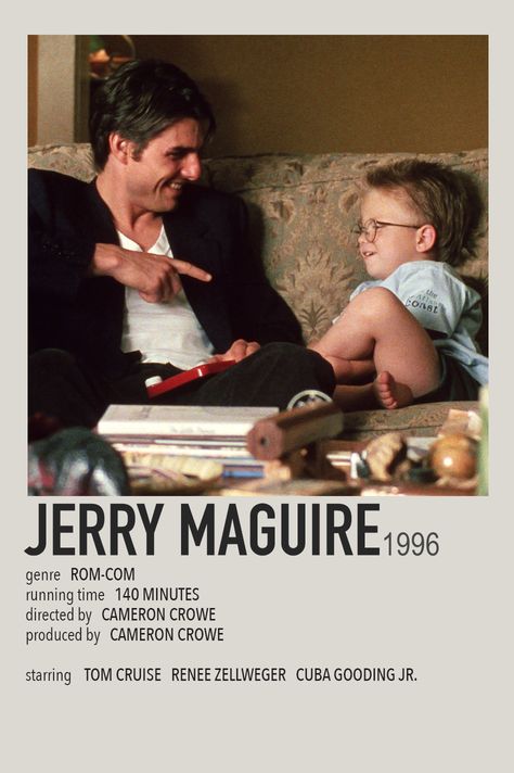 Jerry Maguire Movie Poster Jerry Maguire Movie, Jerry Maguire Poster, 90s Movies Posters, Jerry Maguire Aesthetic, Tom Cruise Jerry Maguire, Jerry Mcguire Movie, Renee Zellweger 90s, 90s Movies Aesthetic, Movie Posters 90s