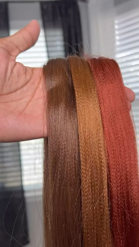 Difficulty: Medium

 

1 bundle of each braiding hair colors 6/30, 30, and 350 Braiding Color Combos, 30 And 350 Braids, Color Combination Braids, Braids For Black Women Ginger, Coloured Cornrows Braids, Knotless Braids 30 Color, Mixed Knotless Braids Colors, Color 30 Stitch Braids, Coloured Knotless Braids For Black Women