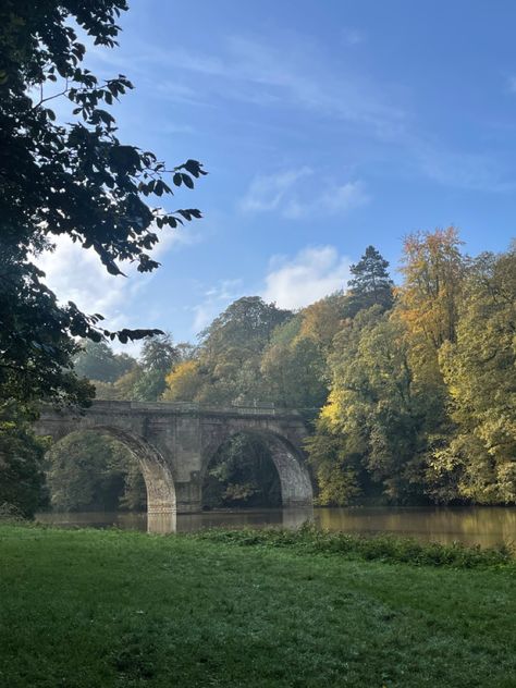 Prebends wbridge durham, durham uni, durham river walks, autumn, dark academia, dream uni, university, oxbridge, autumnal, University Of Durham, Durham University Aesthetic, Durham Uni, Autumn Dark Academia, Future Environment, Study In England, Durham Castle, Autumn Dark, European Bucket List