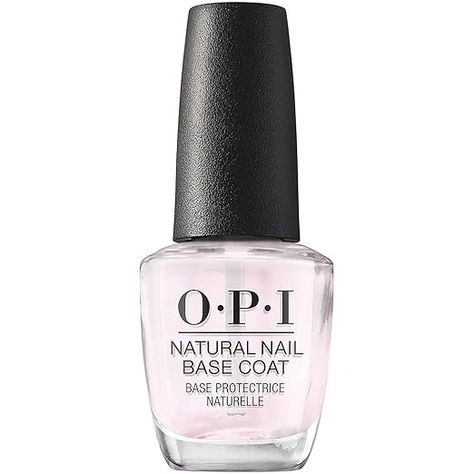 Amazon.com: OPI Natural Nail Base Coat, Nail Polish Base Coat, 0.5 fl oz : Beauty & Personal Care Base Coat Nail Polish, Coral Nail Polish, Bright Pink Nails, Nail Base, Nail Base Coat, Liquid Nails, Beauty Care Routine, Popular Nail Designs, Clear Nail Polish