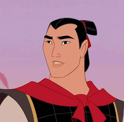 Lee Shang, Li Shang Mulan, Boy Disney Characters, Mulan Movie, Li Shang, Male Cartoon Characters, Movie References, Official Disney Princesses, Smash Board