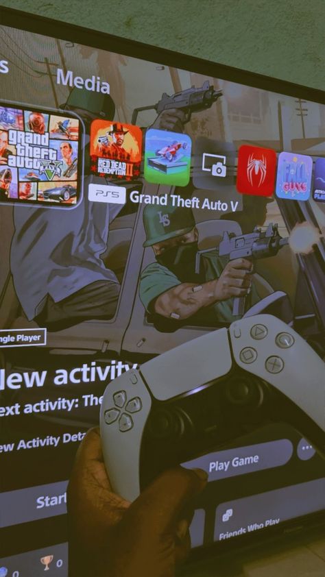 Playing Gta 5 Snapchat, Playstation 4 Aesthetic, Playstation 5 Aesthetic, Playstation 5 Wallpaper, Playstation 5 Games, Playstation Room, Websites To Read Books, Ps5 Pro, Gta 5 Pc