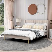 Platform Bed Frame Full, Full Size Bed Frame, Full Bed Frame, Wooden Headboard, King Size Bed Frame, Wingback Headboard, Queen Size Bed Frames, Twin Bed Frame, King Bed Frame