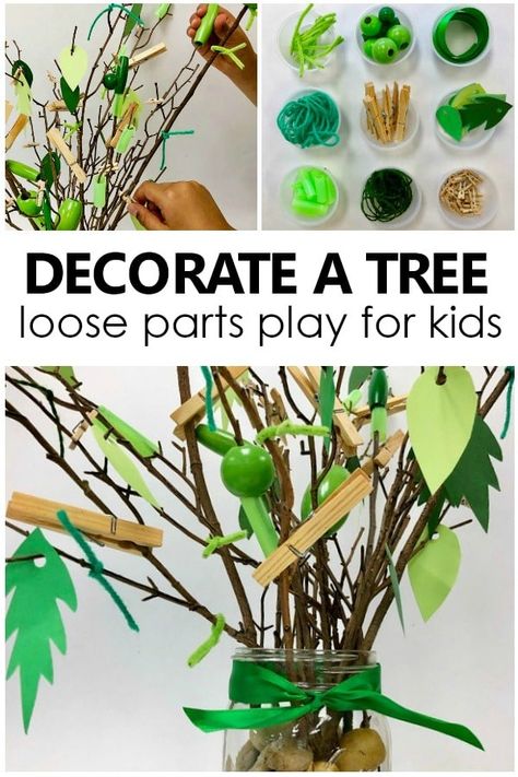 Family Tree Craft, Preschool Art Projects, Loose Parts Play, Spring Art Projects, Collaborative Art Projects, Tree Study, Toddler Art Projects, Play For Kids, Tree Theme