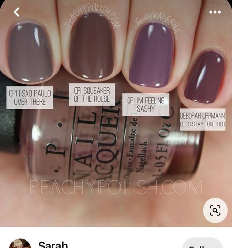 Opi Squeaker Of The House, January Nail Colors 2023, Nagellack Trends, Nail Polish Swatches, Opi Nail Polish, Colorful Nail Designs, Fall Nail Colors, Opi Nails, Nails And Makeup