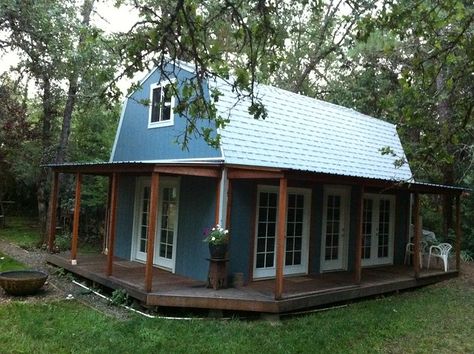 Shed Floor Plans, Gazebo Design, Custom Porch, Shed Tiny House, Tuff Shed, Shed Cabin, Shed Home, Shed To Tiny House, Shed House