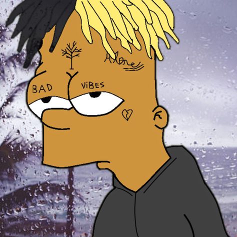 Xxxtentacion Wallpaper, Lil Xan, Speed Art, Download Wallpaper Hd, Simpsons Art, Free Wallpaper, The Simpsons, Wallpaper Aesthetic, Bart Simpson