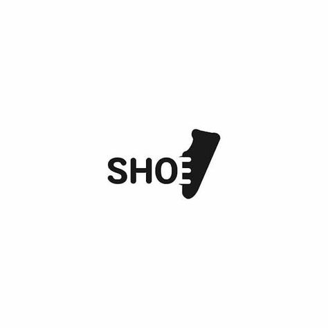 Negative space logos for inspiration #logo #logodesign #inspirationlogodesign #creativelogodesign #negativespacelogodesign Logo Intelligent, Inspi Shoes, Shoe Logo Design, Typographic Logos, Fashion Logo Inspiration, Logo Clothes, Typographie Logo, Clever Logo Design, Shoes Logo